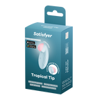 Satisfyer Tropical Tip Connect – Silicone Rechargeable Clitoral Vibrator > Sex Toys For Ladies > Clitoral Vibrators and Stimulators
