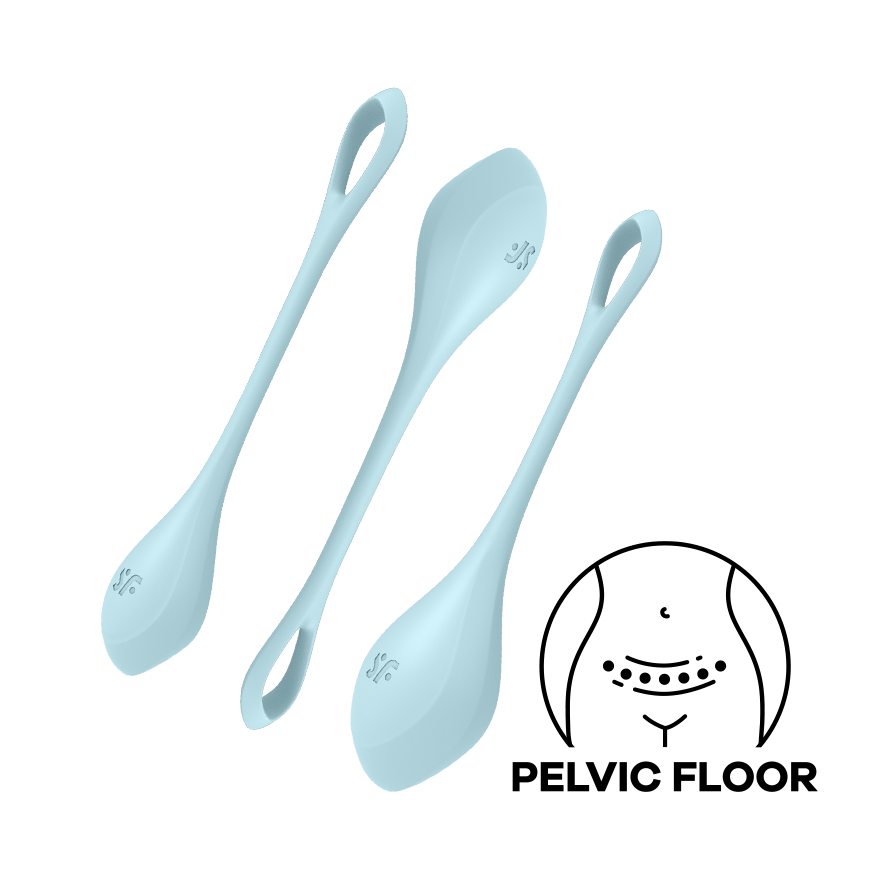 Satisfyer Yoni Power 2 Set – Pelvic Floor Training Ben Wa Balls > Sex Toys For Ladies > Kegel Exercise
