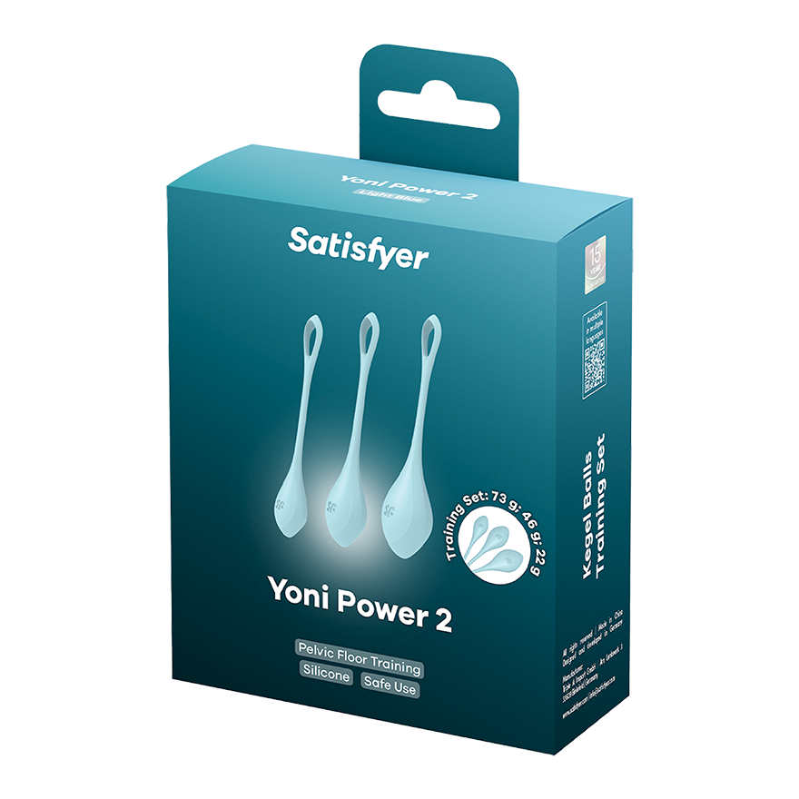 Satisfyer Yoni Power 2 Set – Pelvic Floor Training Ben Wa Balls > Sex Toys For Ladies > Kegel Exercise