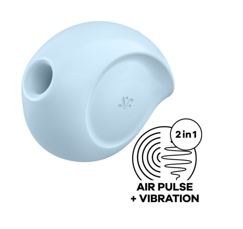 Satisfyer Sugar Rush Blue – Air Pulse Clitoral Stimulator with Vibration and Pressure Waves > Sex Toys For Ladies > Air Pulsation