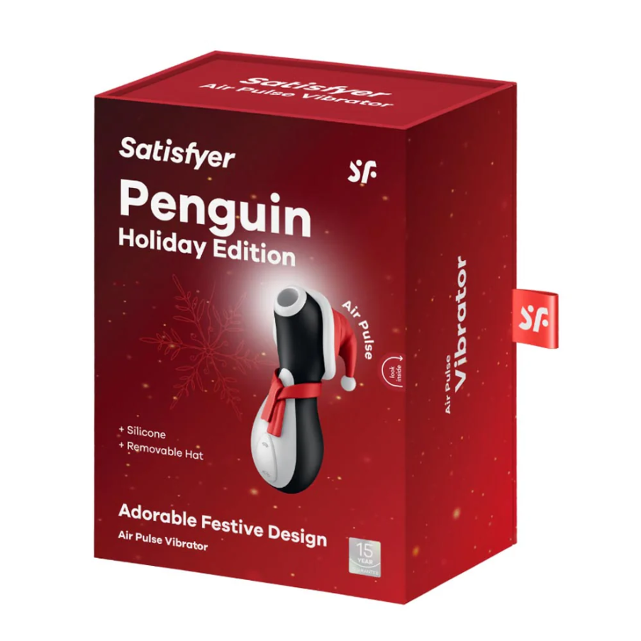 Satisfyer Pro Penguin Holiday Edition – Waterproof Rechargeable Clitoral Stimulator > Sex Toys For Ladies > Clitoral Vibrators and Stimulators