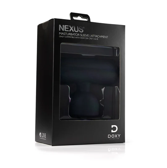 Doxy Nexus Masturbator Attachment - Dual Density Silicone Sleeve Default Title > Sex Toys For Men > Masturbators > Vibrating