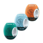Satisfyer Masturbator Eggs - Mixed 3 Pack #2 Stroker Sleeves > Sex Toys For Men > Masturbators Cup