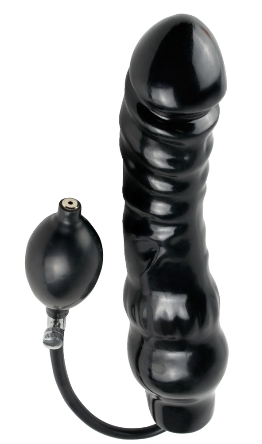 Pipedream Fetish Fantasy Extreme Inflatable Ass Blaster – Adjustable Pressure Butt Plug > Anal Range > Tunnel and Stretchers