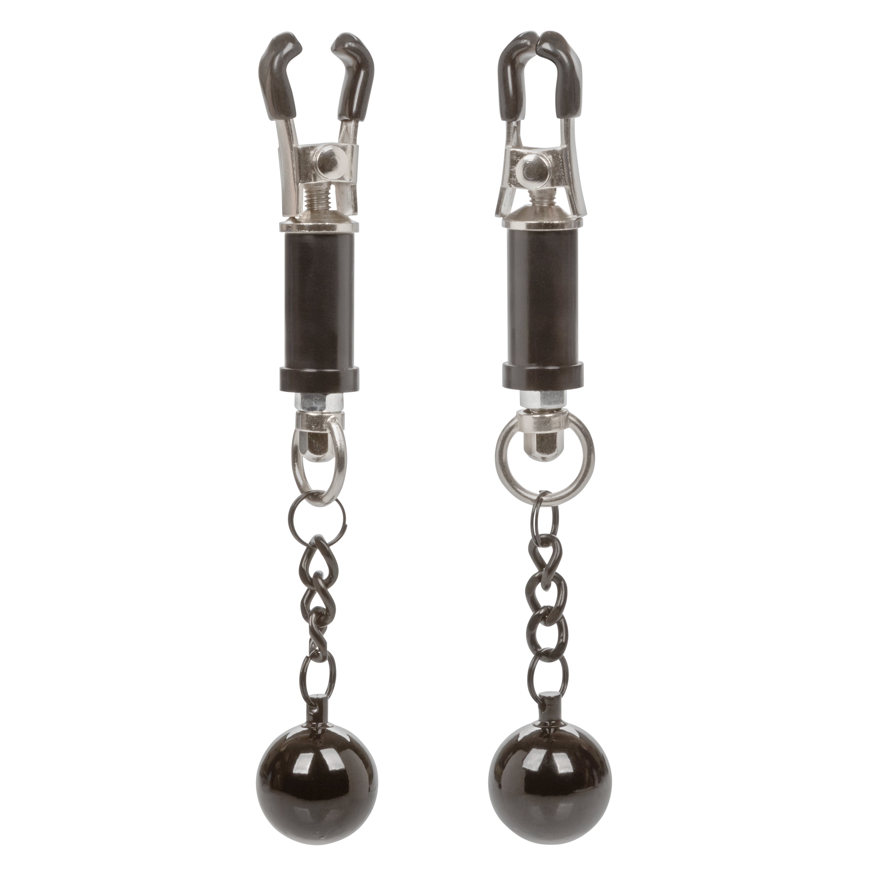 Nipple Grips Weighted Twist Adjustable Nipple Clamps – Unique Twisting Design Clamps > Sex Toys > Nipple Clips