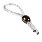Adjustable Loop Enhancer – Clear Glitter Erection Enhancement Sleeve > Cock Ring > Adjustable