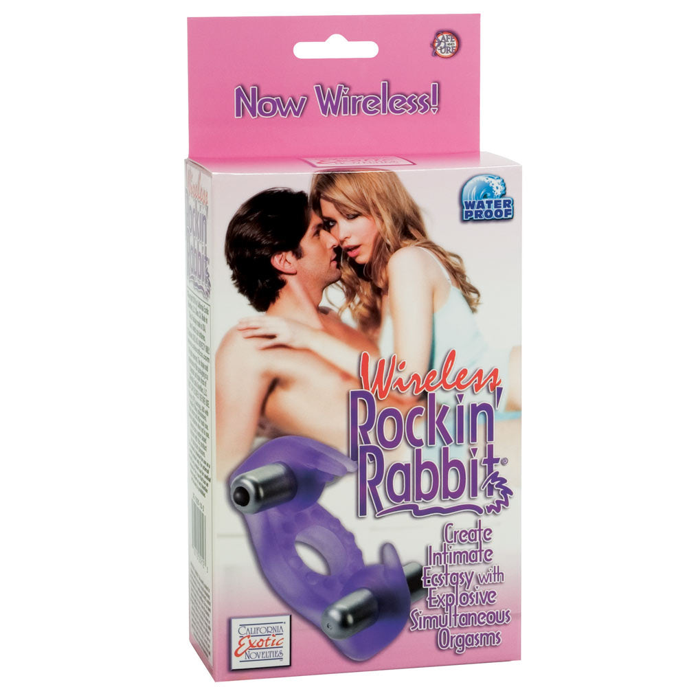 Wireless Rockin Rabbit Vibrating Cock Ring Enhancer > Sex Toys For Men > Love Ring Vibrators