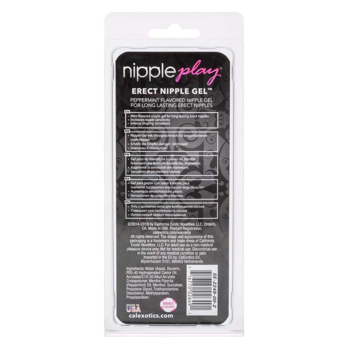 Nipple Play Mint – Long-Lasting Erect Nipple Gel with Cooling Sensation > Essentials > Mens Enhancers