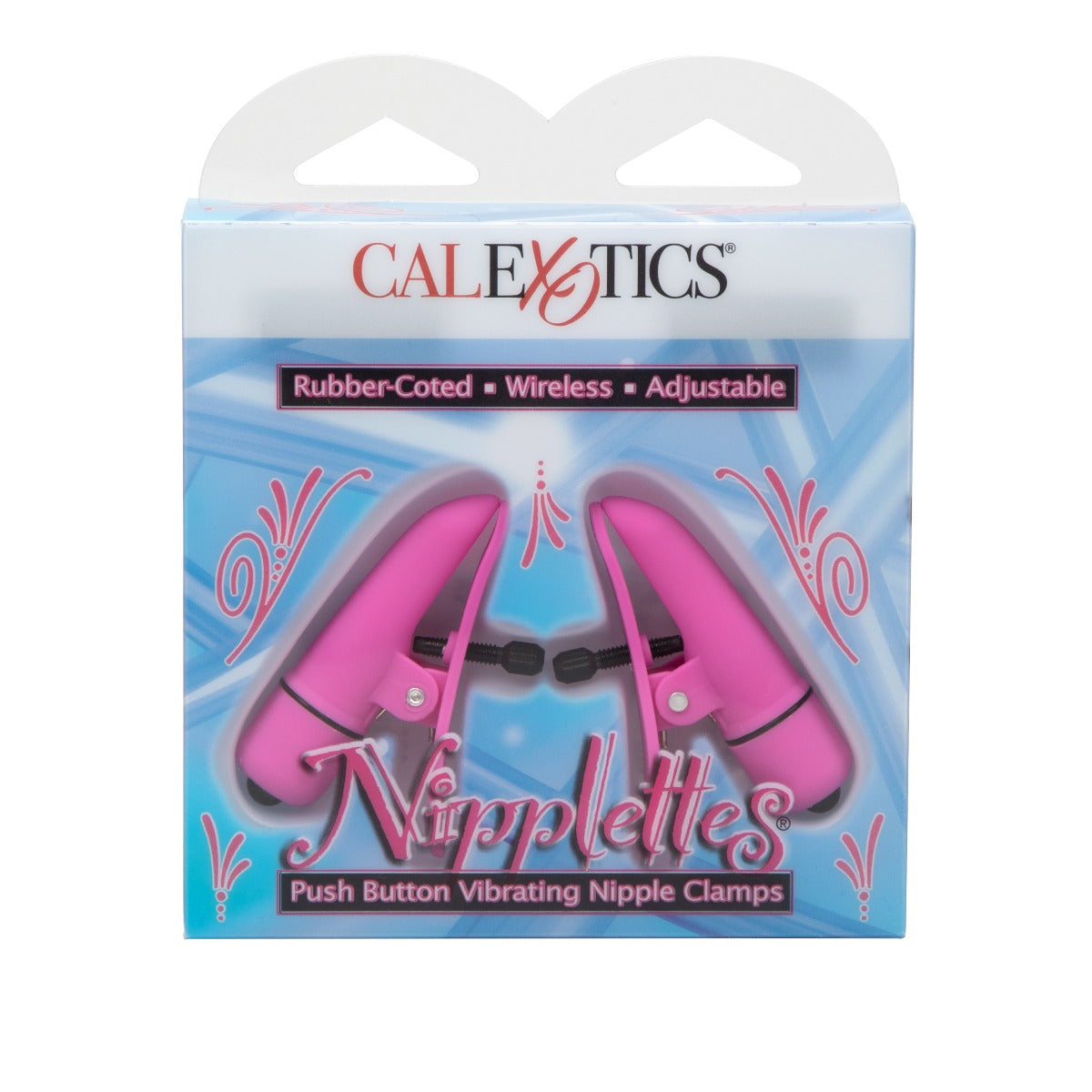 Nipplettes Vibrating Adjustable Nipple Clamps – Rechargeable Intense Sensation Adult Toy > Sex Toys > Nipple Clamps