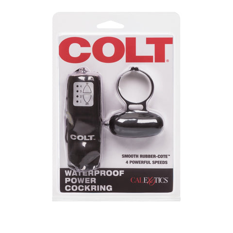 COLT Waterproof Power Cock Ring – Rubber-Cote Four-Speed Vibrating Cock Ring > Cock Ring > Vibrating