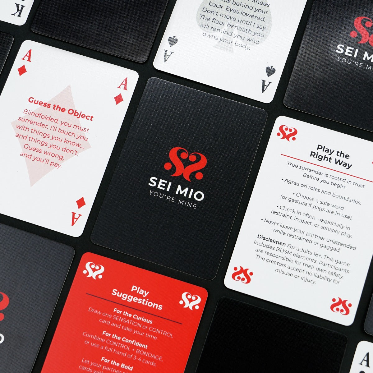 Sei Mio Pleasure and Control – BDSM Scenario Card Game > Novelties > Card Games