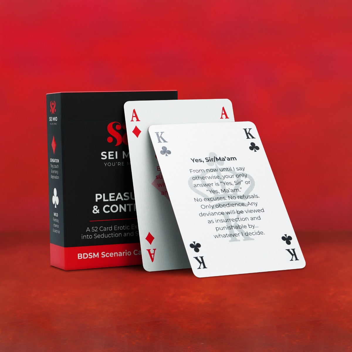 Sei Mio Pleasure and Control – BDSM Scenario Card Game > Novelties > Card Games