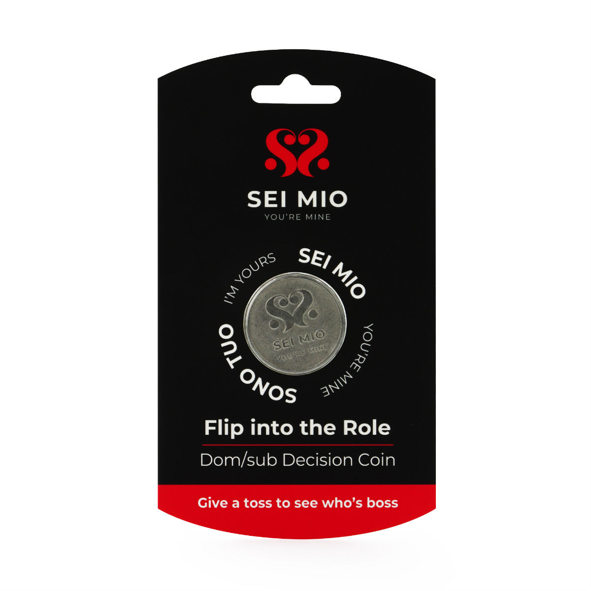 Sei Mio Sono Tuo Stainless Steel Coin – Dual-Sided Decision Coin Secondary image