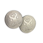 Sei Mio Sono Tuo Stainless Steel Coin – Dual-Sided Decision Coin > Novelties > Games