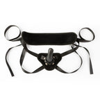 SEI MIO Perfectly Pegged Adjustable Strap-On Harness with 6.5 Inch Silicone Dildo Strap-On Set > Dildos > Strap On Harnesses