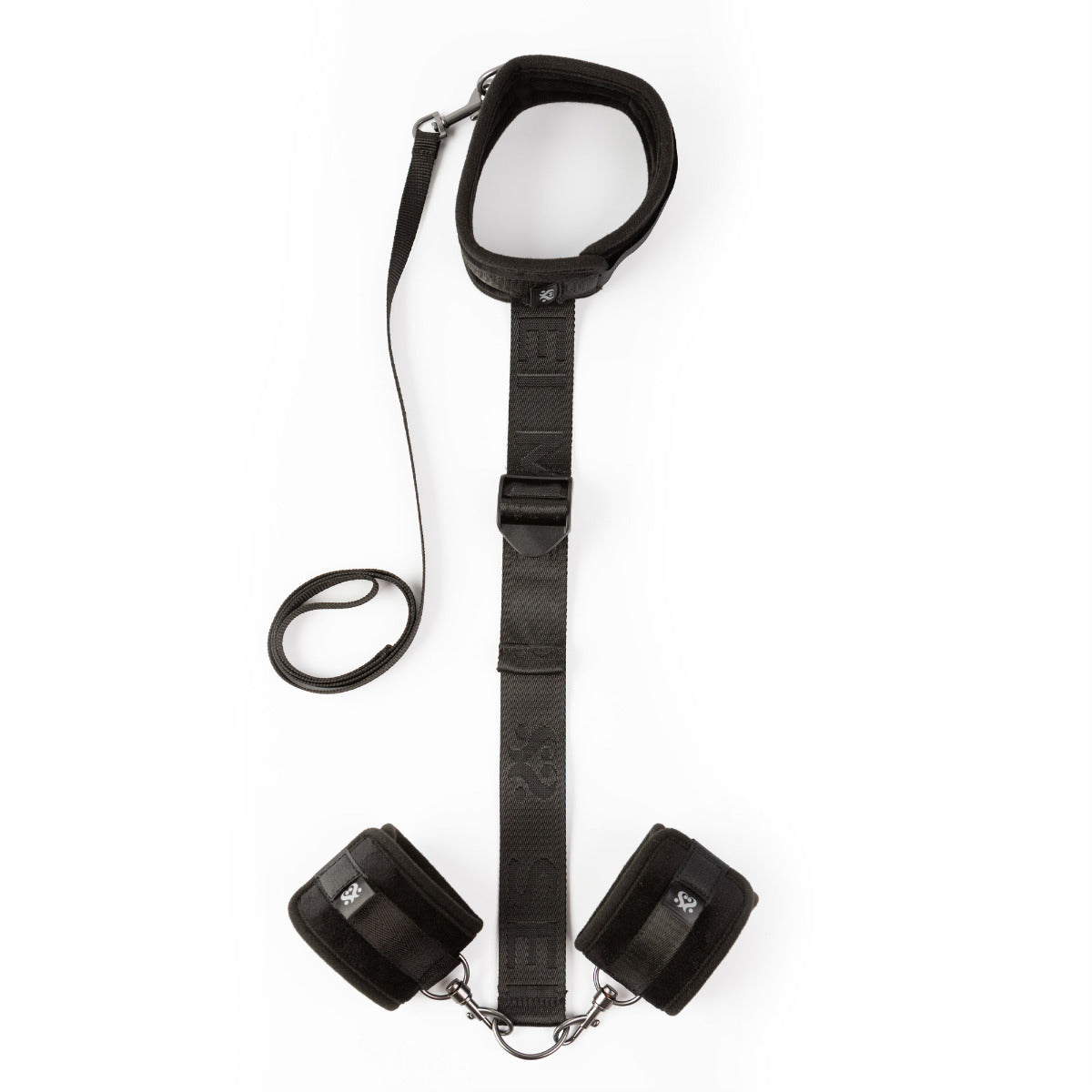 Sei Mio Neck Firmly In Check Adjustable Neck and Wrist Restraint Kit – Bondage Restraint Set > Bondage Gear > Restraints