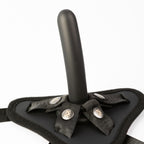 SEI MIO Perfectly Pegged Adjustable Strap-On Harness with 5-Inch Silicone Dildo Set > Dildos > Strap On Harnesses