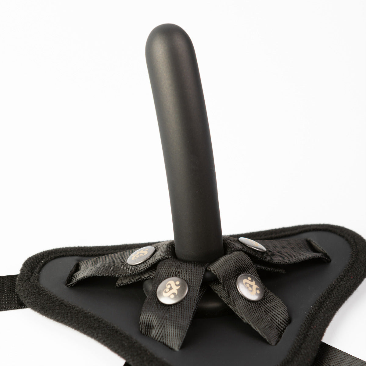 SEI MIO Perfectly Pegged Adjustable Strap-On Harness with 5-Inch Silicone Dildo Set > Dildos > Strap On Harnesses