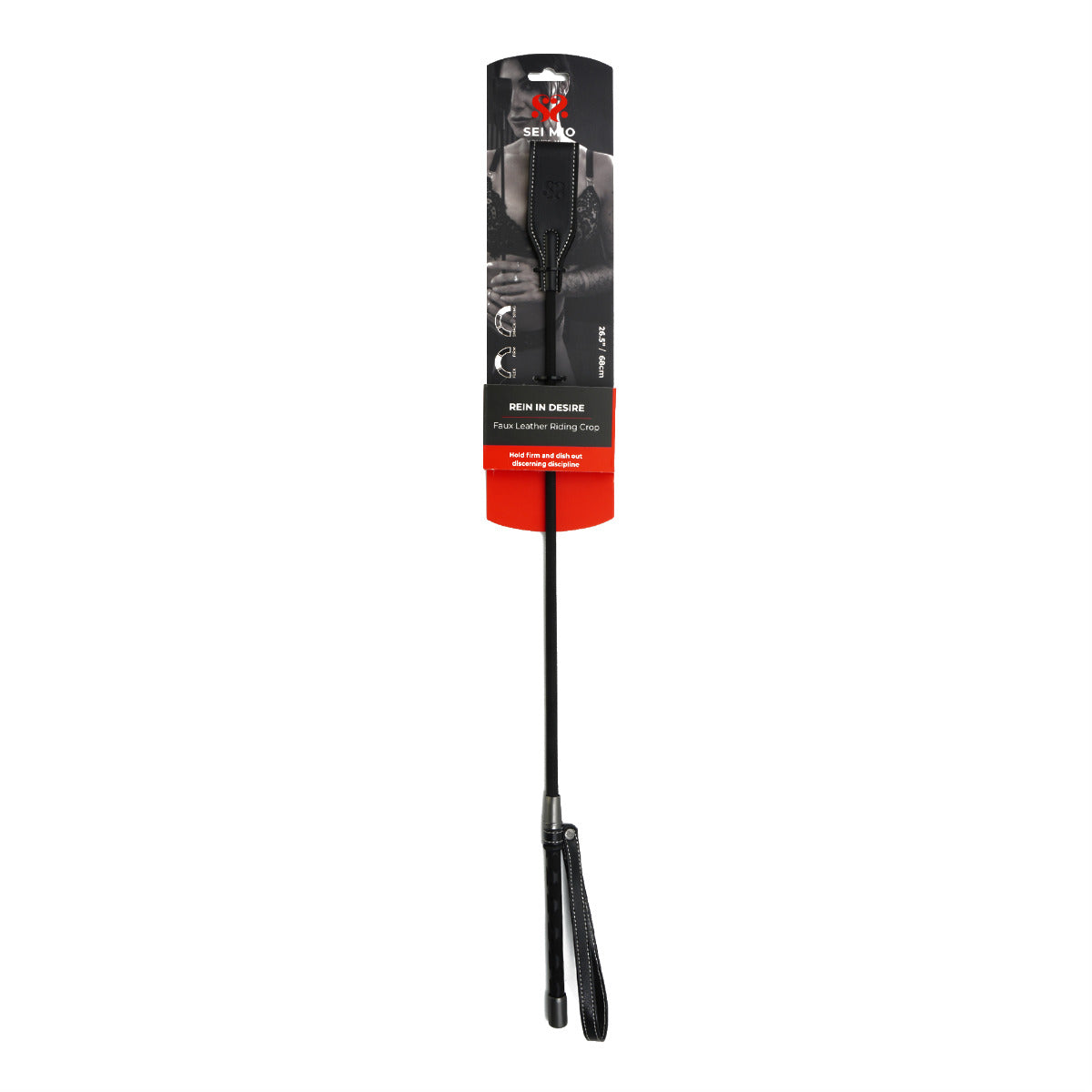 Sei Mio Rein In Desire Faux Leather Riding Crop – Faux Leather Riding Crop > Bondage Gear > Crops
