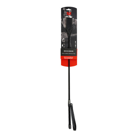Sei Mio Rein In Desire Faux Leather Riding Crop – Faux Leather Riding Crop > Bondage Gear > Crops