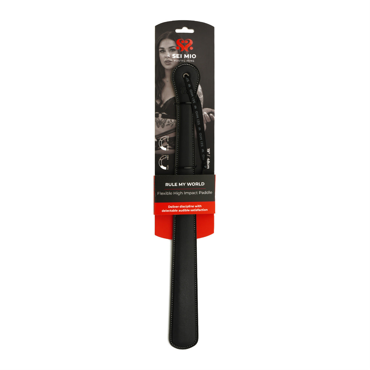 Sei Mio Rule My World Flexible High Impact Paddle – Flexible High Impact Paddle > Bondage Gear > Paddles