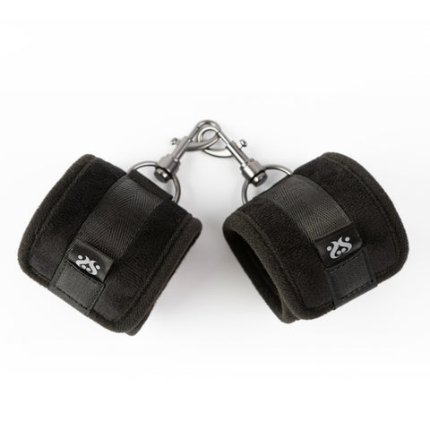 SEI MIO Sensually Secured Velvet Padded Wrist Restraints Handcuffs > Bondage Gear > Restraints