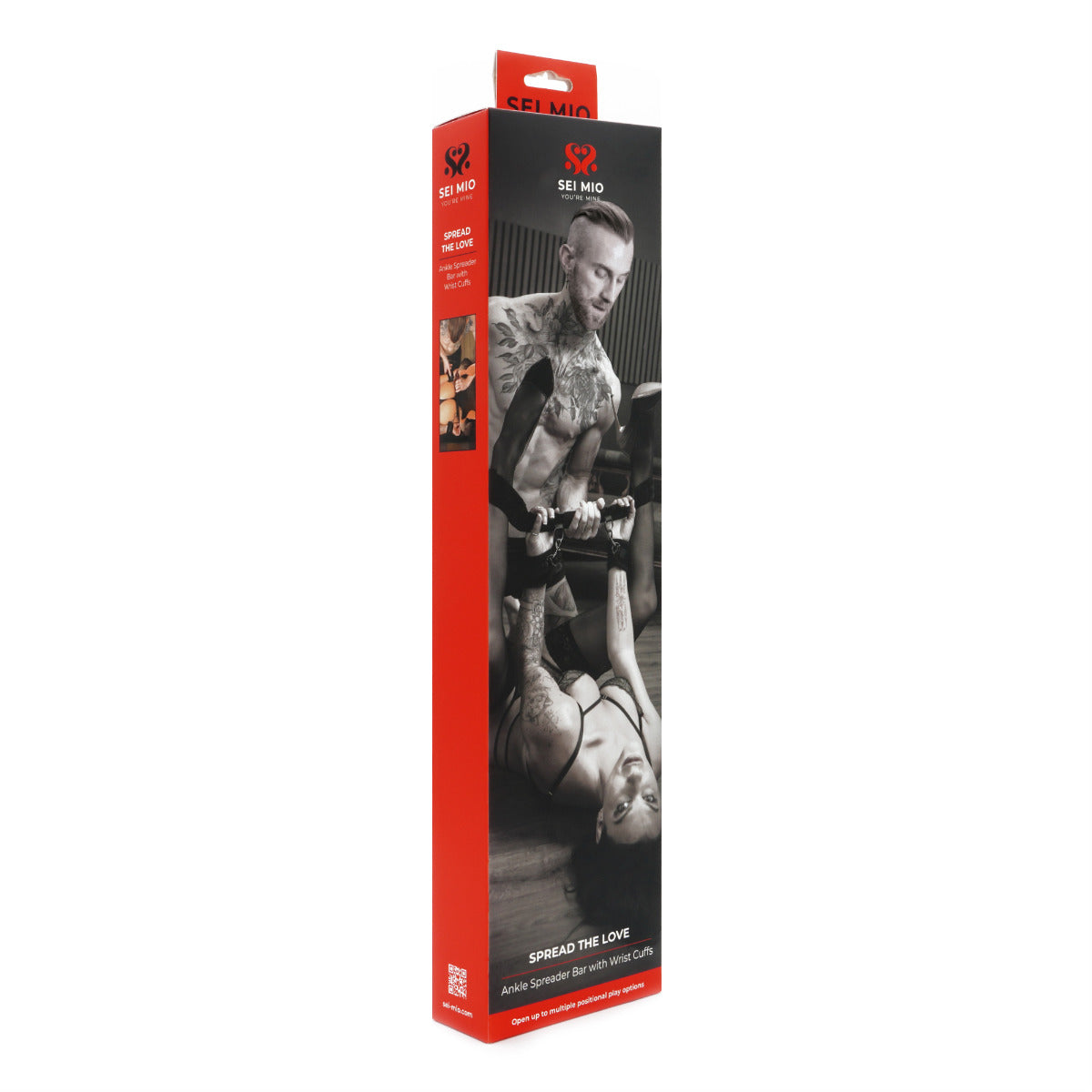 Sei Mio Spread the Love Ankle Spreader Bar with Wrist Cuffs – Restraint Bar Set Default Title > Bondage Gear > Restraints