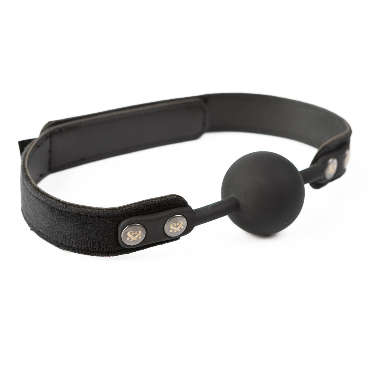 SEI MIO Strictly Come Quietly Soft Strap Silicone Ball Gag – Silicone Ball Gag > Bondage Gear > Gags and Bits