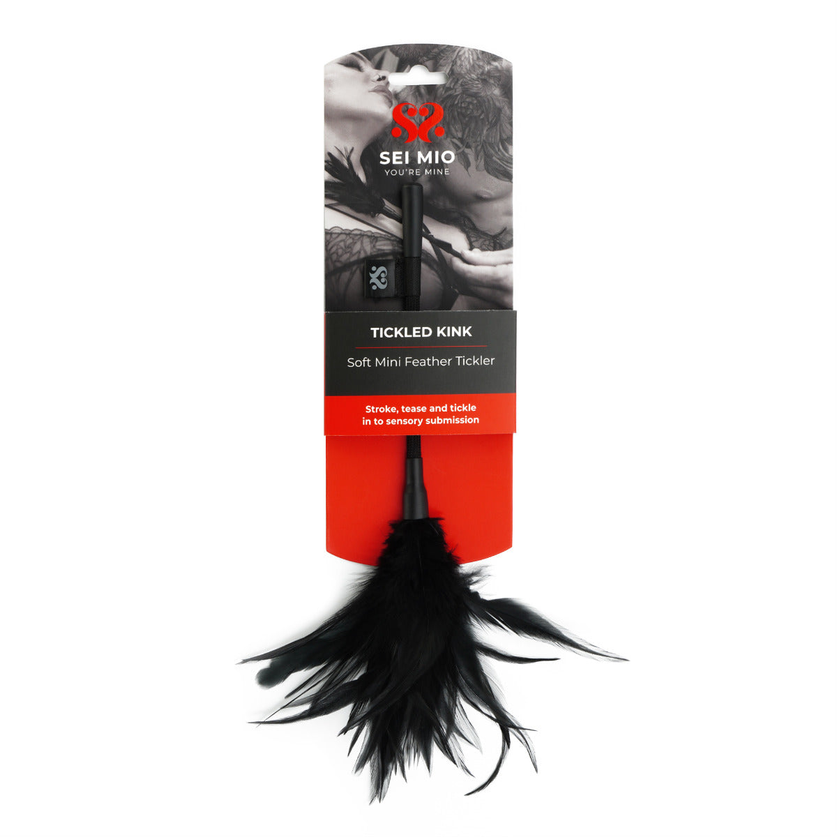 Sei Mio Tickled Kink Soft Mini Feather Tickler – Soft Mini Feather Tickler > Bondage Gear > Ticklers
