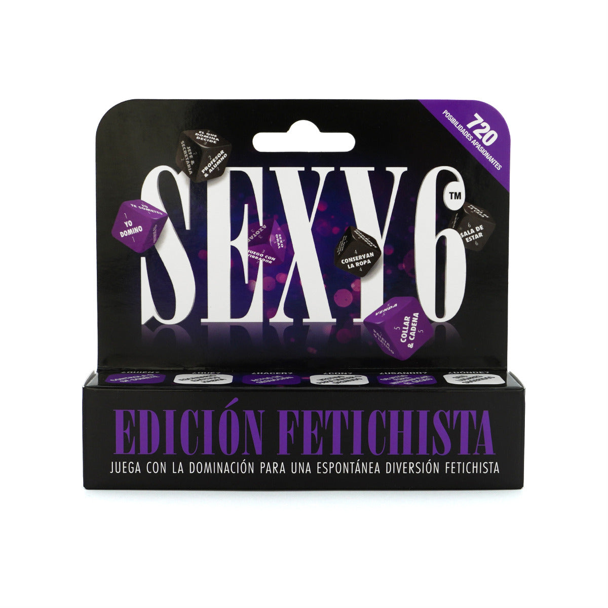 Sexy 6 Dice Kinky Edition – Fetish Game Dice Set Default Title > Novelties > Games
