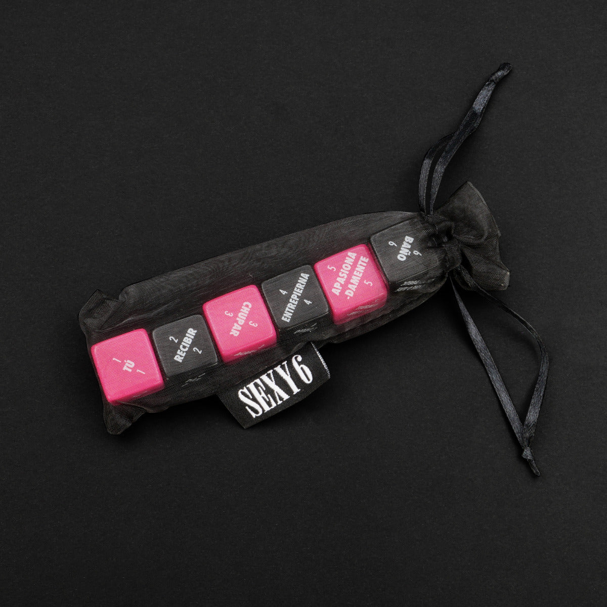 Sexy 6 Dice Foreplay Edition – Game with 720 Outcomes for Couples Foreplay Dice Set > Novelties > Games