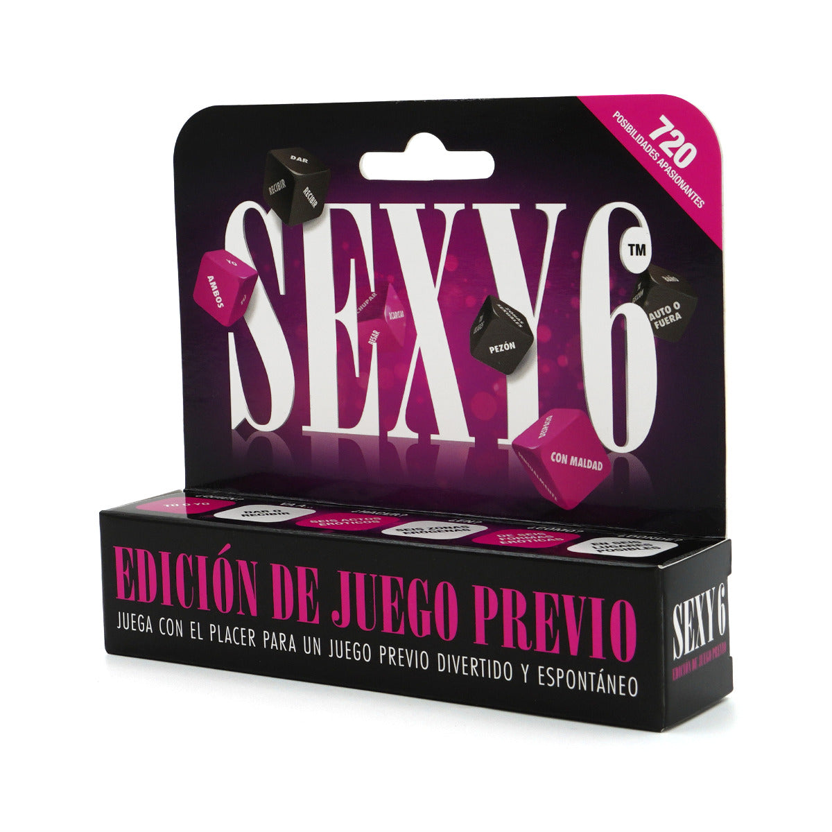 Sexy 6 Dice Foreplay Edition – Game with 720 Outcomes for Couples Foreplay Dice Set Secondary image