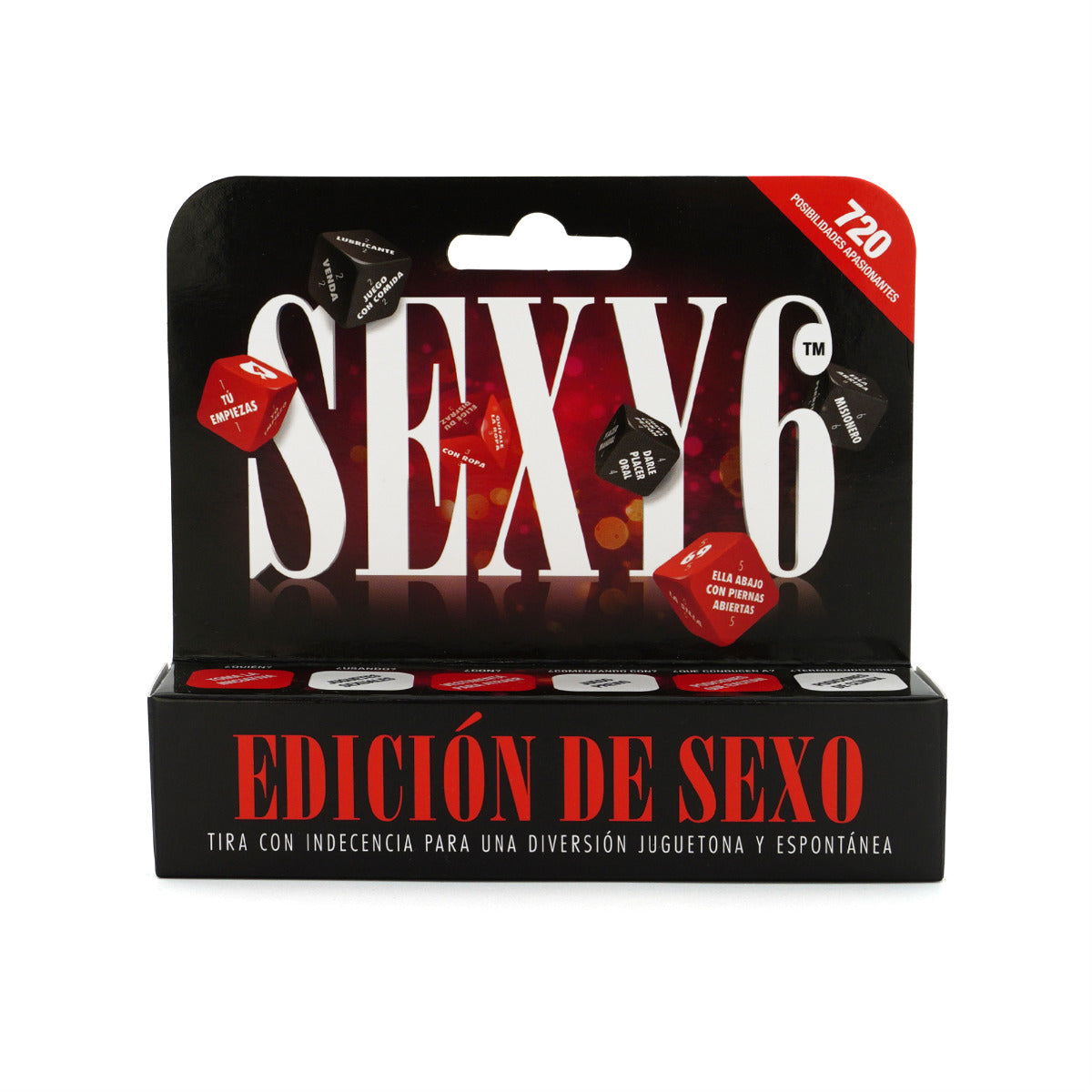 Sexy 6 Dice Sex Edition – Adult Game Dice Set Default Title > Novelties > Games