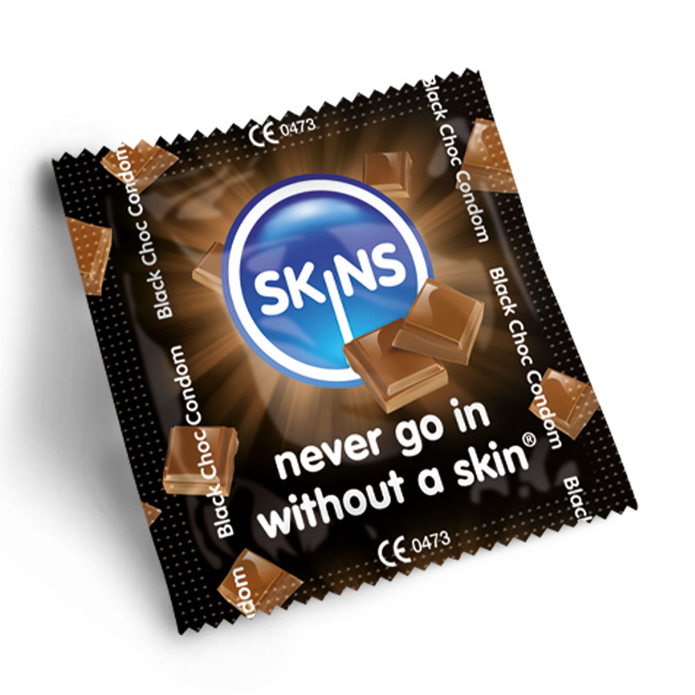 Skins Chocolate Flavoured Lubricated Condoms 500 Bulk Pack Default Title > Essentials > Condoms Main image