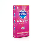 Skins Dots and Ribs Condoms 8 Pack – Textured Condom Pack Default Title > Essentials > Condoms