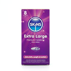 Skins Extra Large Condoms 8 Pack – Extra Large Size Condoms > Essentials > Condoms