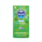 Skins Mint Condoms 8 Pack – Flavoured Premium Latex Condoms > Essentials > Condoms