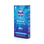 Skins Natural Condoms 8-Pack – Premium Quality Latex Condoms > Essentials > Condoms