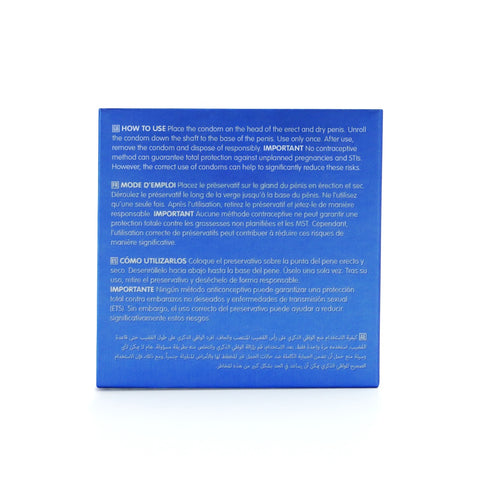 Skins Non-Latex Condoms Pack of 4 – Ultra-Thin Hypoallergenic Vegan-Friendly Condoms > Essentials > Condoms