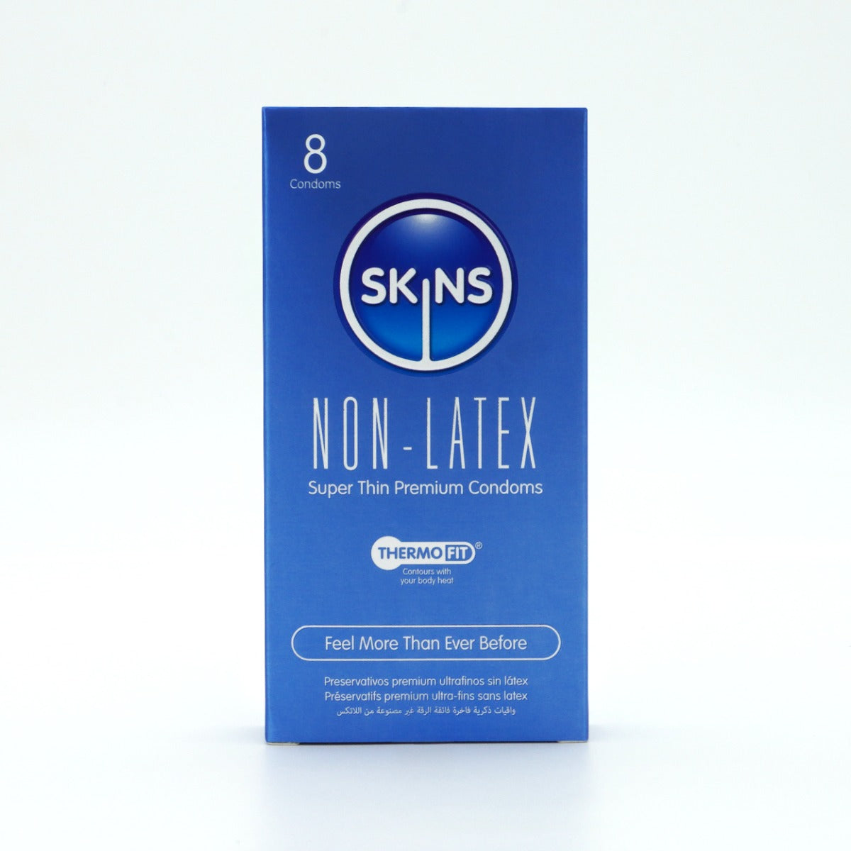 Skins Non-Latex Condoms – Ultra-Thin Hypoallergenic Vegan-Friendly 8 Pack Default Title > Essentials > Condoms > Non-Latex
