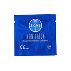 Skins Non-Latex Condoms Pack of 4 – Ultra-Thin Hypoallergenic Vegan-Friendly Condoms > Essentials > Condoms
