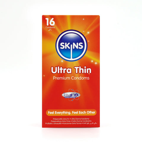 Skins Ultra Thin Condoms – Strong and Thin 16 Pack Condom > Essentials > Condoms