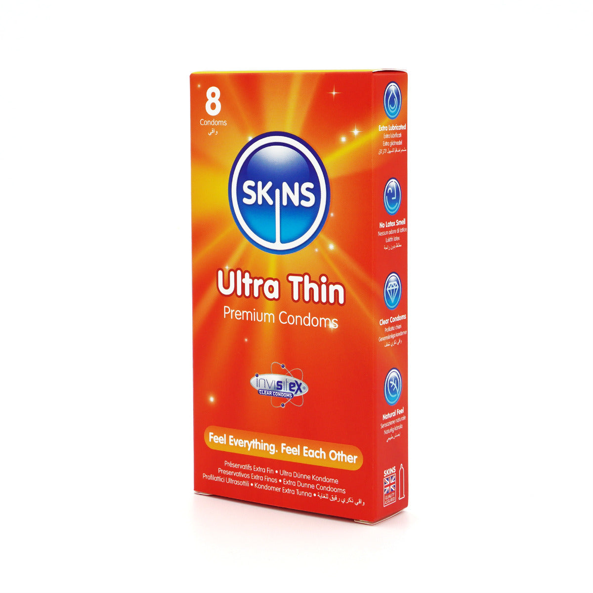 Skins Ultra Thin Condoms 8 Pack – Thin Reliable Protection Condoms Default Title > Essentials > Condoms