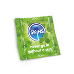 Skins Mint Flavour Condoms – Natural Latex, Thin, Transparent, 500-Pack Condom > Essentials > Condoms