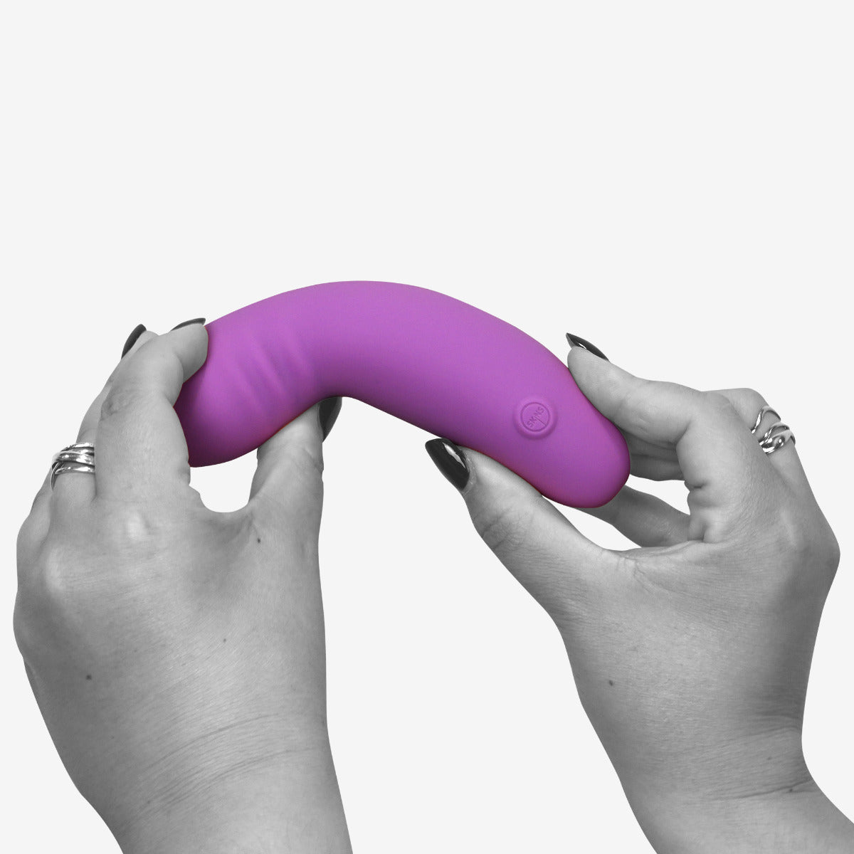 Skins Touch The Glee Spot 155mm Silicone Rechargeable Vibrator Secondary image