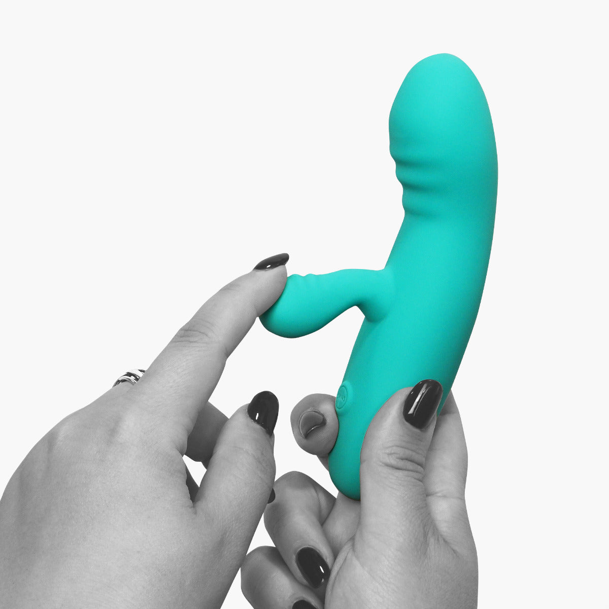 Skins Touch The Rabbit 155mm Silicone Dual Stimulation Vibrator > Vibrators > Ladies > Rabbit