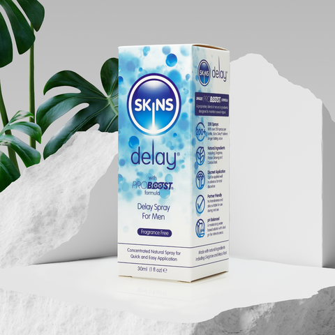 Skins Natural Delay Spray Fragrance Free 30ml – All-Natural Male Delay Spray Default Title > Essentials > Mens Enhancers