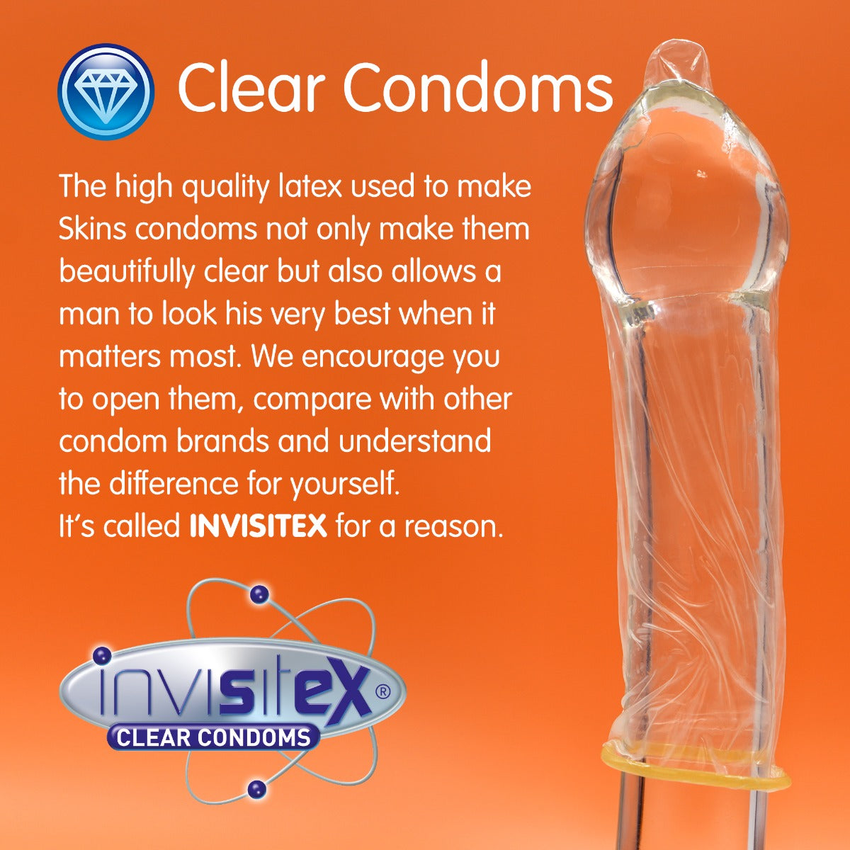 Skins Ultra Thin Condoms – Strong and Thin Latex Condom - Bulk 500 Pack > Essentials > Condoms