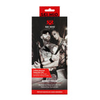 SEI MIO Strict Tease Ribbon Ties Kit – Blindfold, Tickler, and Restraint Set > Bondage Gear > Bondage Kits