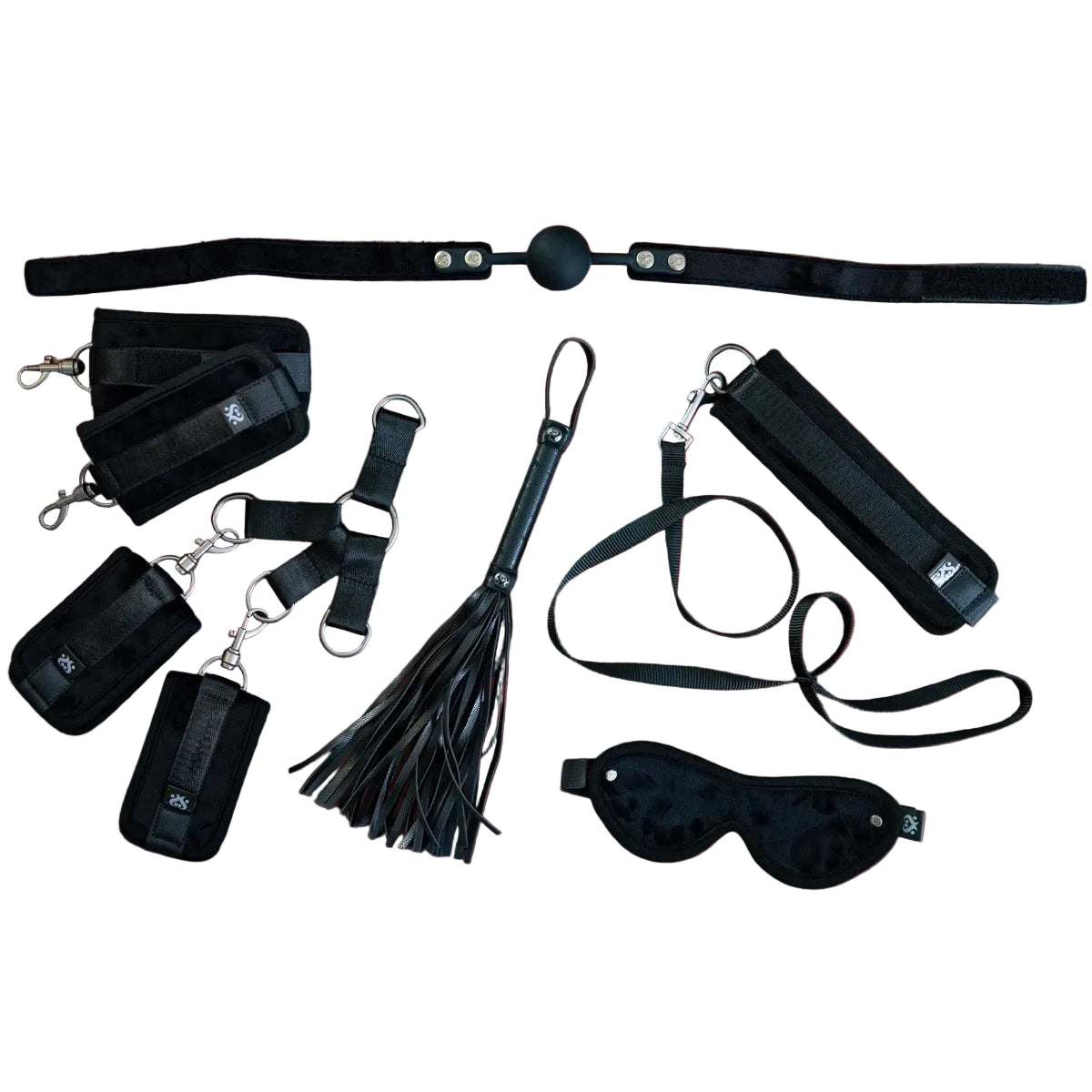 SEI MIO Supreme Hog-Tied Submissive Play Set – Restraint and Collar BDSM Play Set > Bondage Gear > Bondage Kits Main image